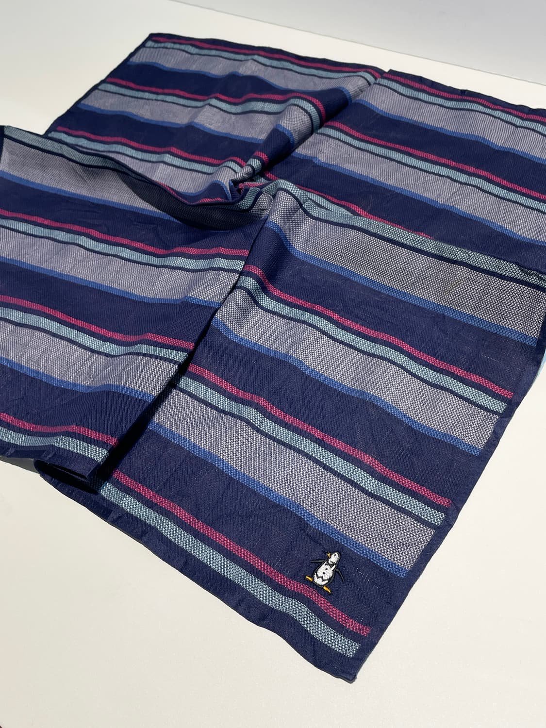 먼싱웨어 00s 재팬 자수 로고 쁘띠 손수건 A1451 상품이미지2