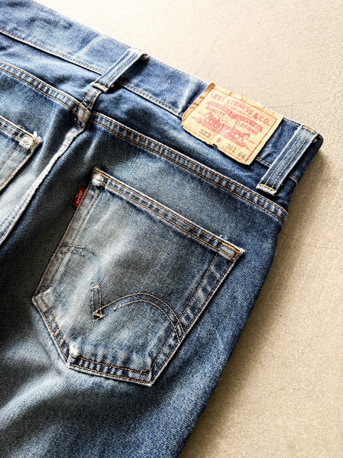 Vintage Levi's 523 Straight Denim Pants 상품이미지7