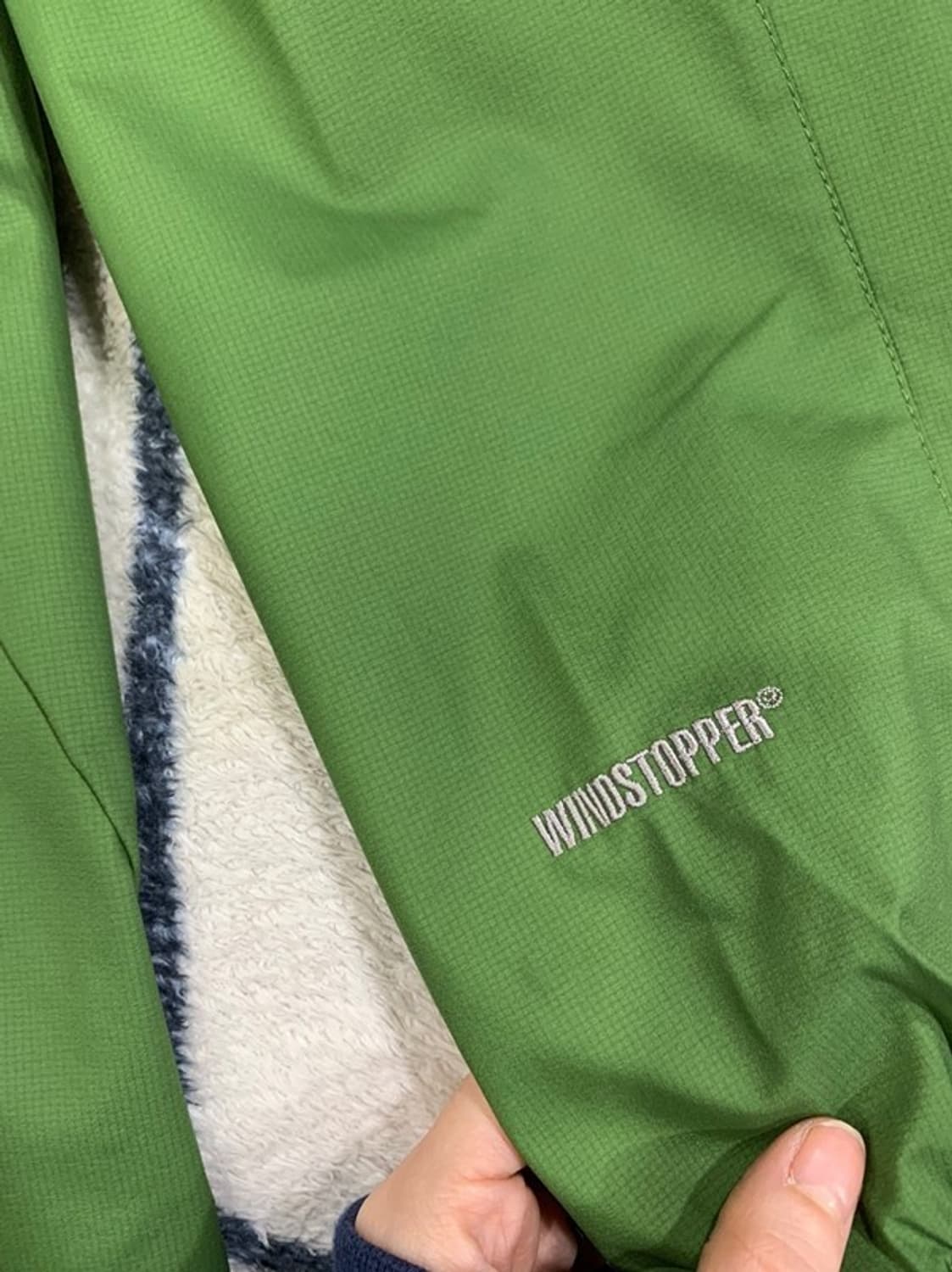노스페이스 WIND STOPPER 바람막이 100 상품이미지5