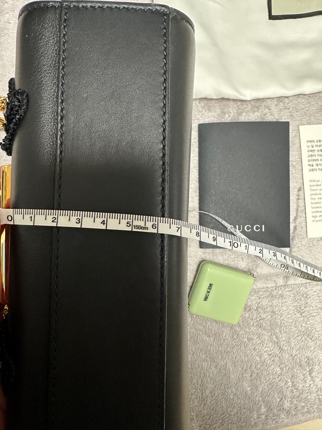 구찌 패들락 스네이크비즈 골드 체인백 432182(국내매장정품) 상품이미지5