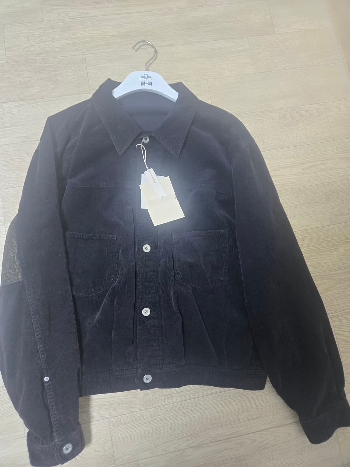 26ss 폴리테루 페이즐리트러커 다크퍼플네이비4 상품이미지1