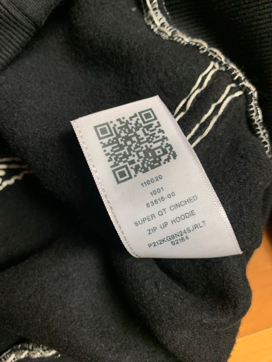 트루 릴리젼 오버핏 Super T 후드집업 상품이미지4