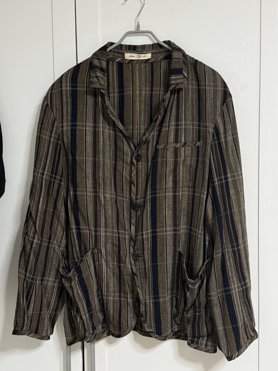 아비바 지페이 슈에 aviva jifei xue 블레이저 자켓 체크 상품이미지1