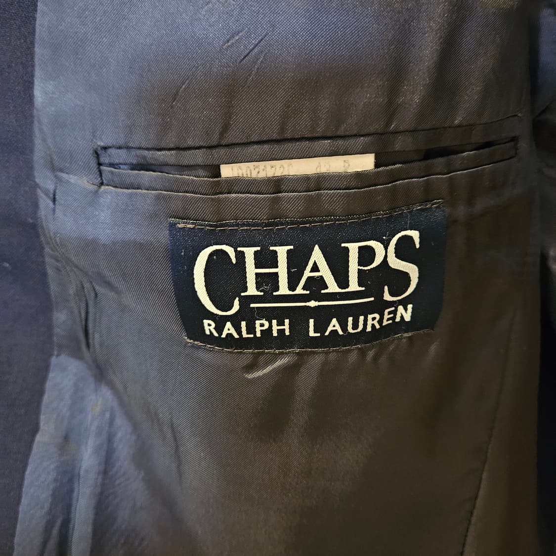 챕스 랄프로렌 네이비 금장 블레이저 / 105~110 상품이미지3