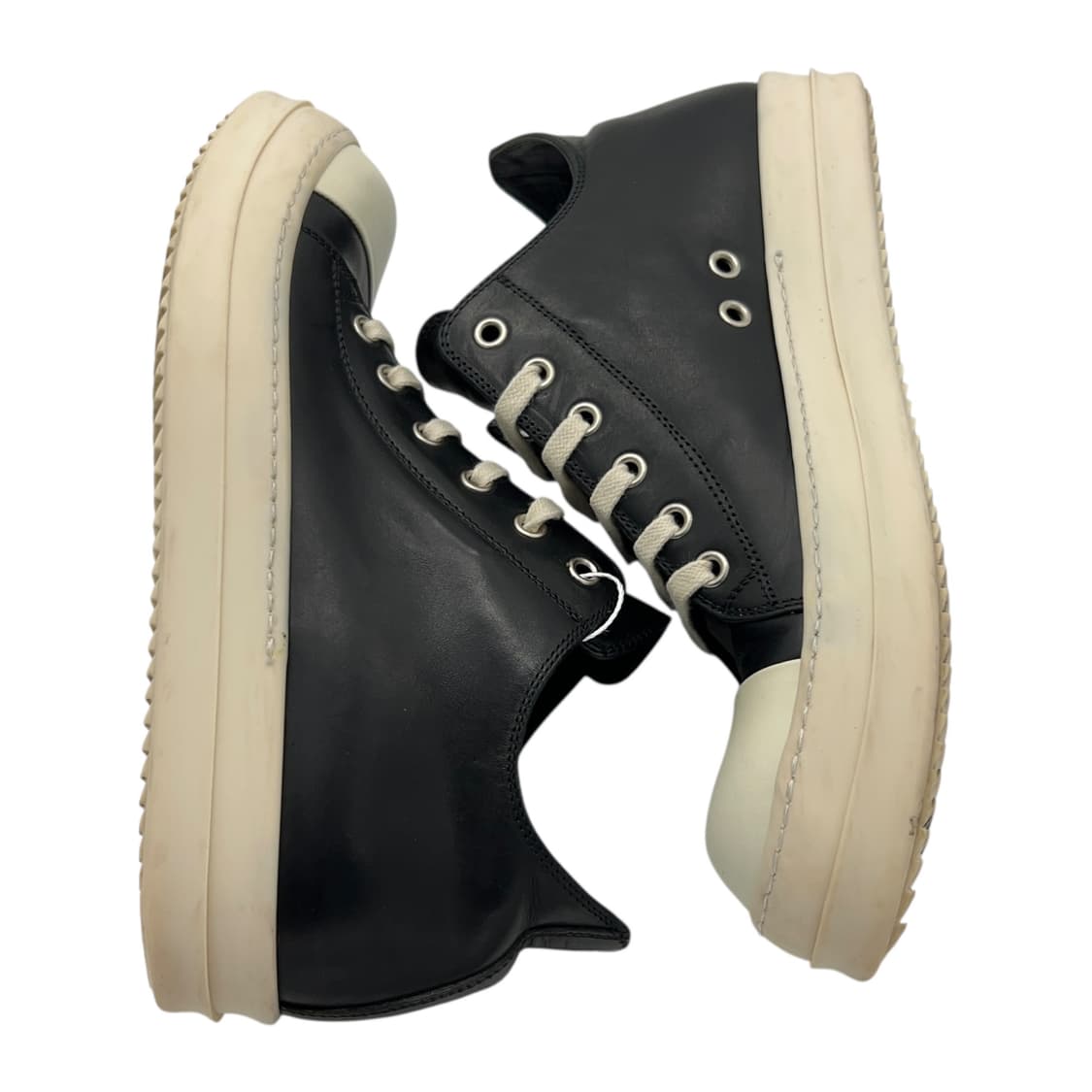 250 릭오웬스 라몬즈 로우 블랙 (EU39.5) 상품이미지2