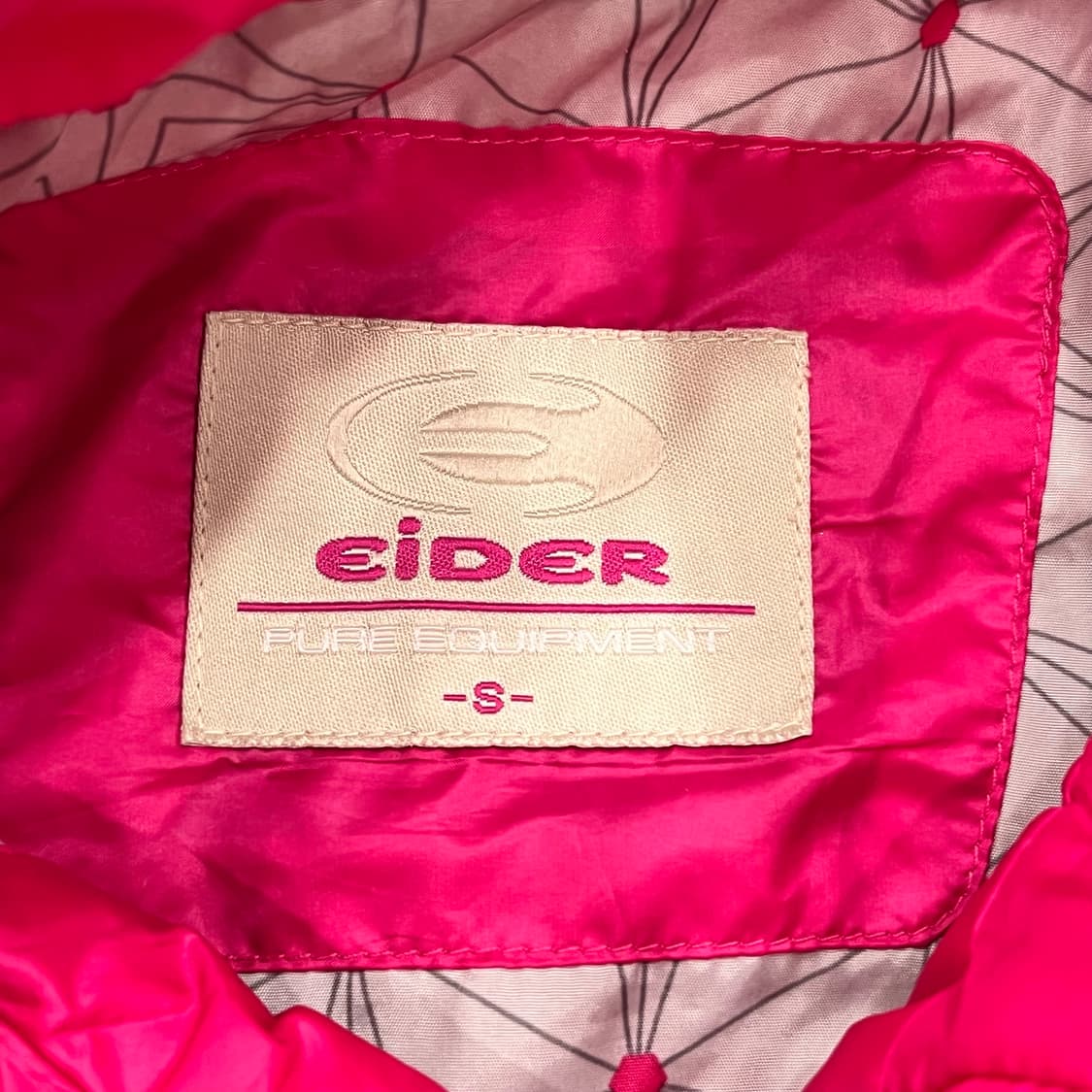 S EIDER 핑크 경량 패딩  상품이미지4