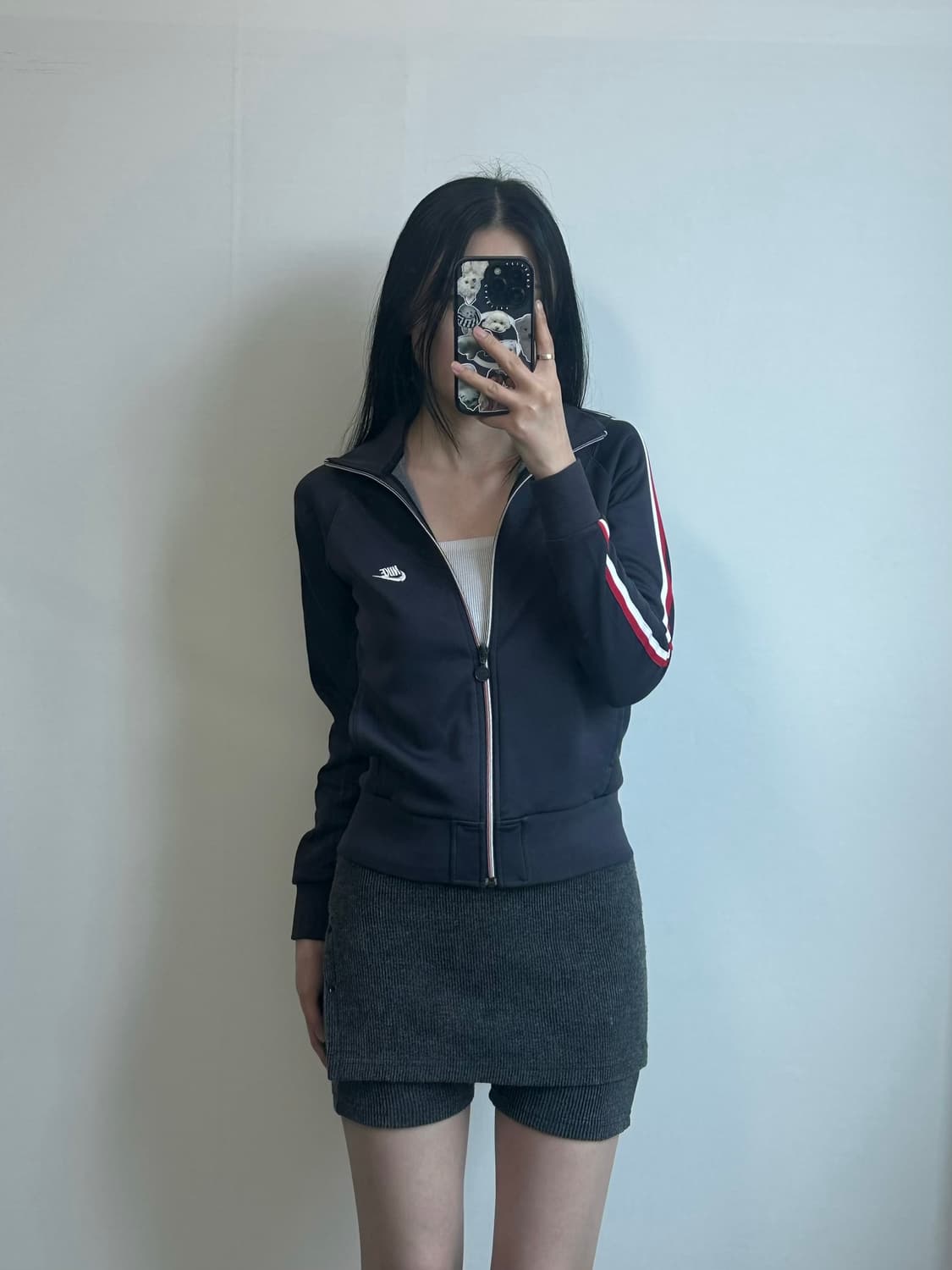 나이키 퓨추라 사이드라인 네이비 트랙탑 져지 상품이미지1