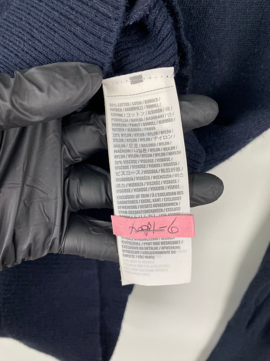 아베크롬비 네이비 포켓 포인트 가디건 S 상품이미지6