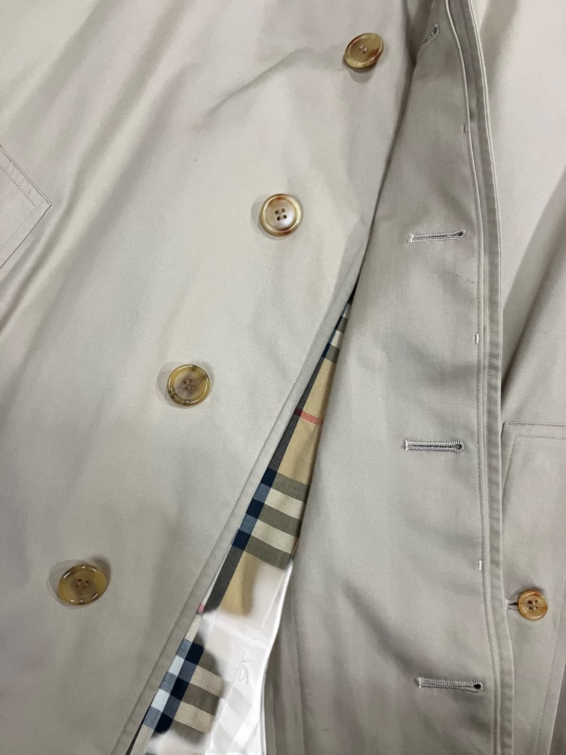 버버리 트렌치 롱 코트 L 상품이미지4