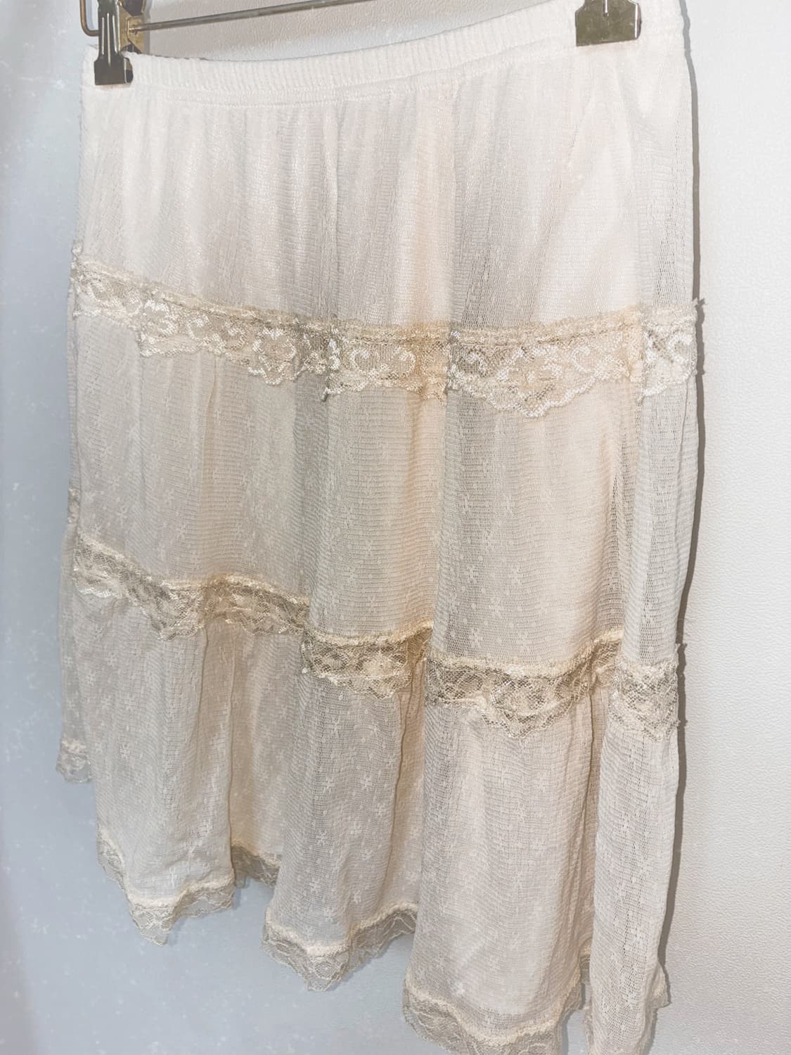 일본 빈티지 페어리 레이스 스커트 상품이미지4