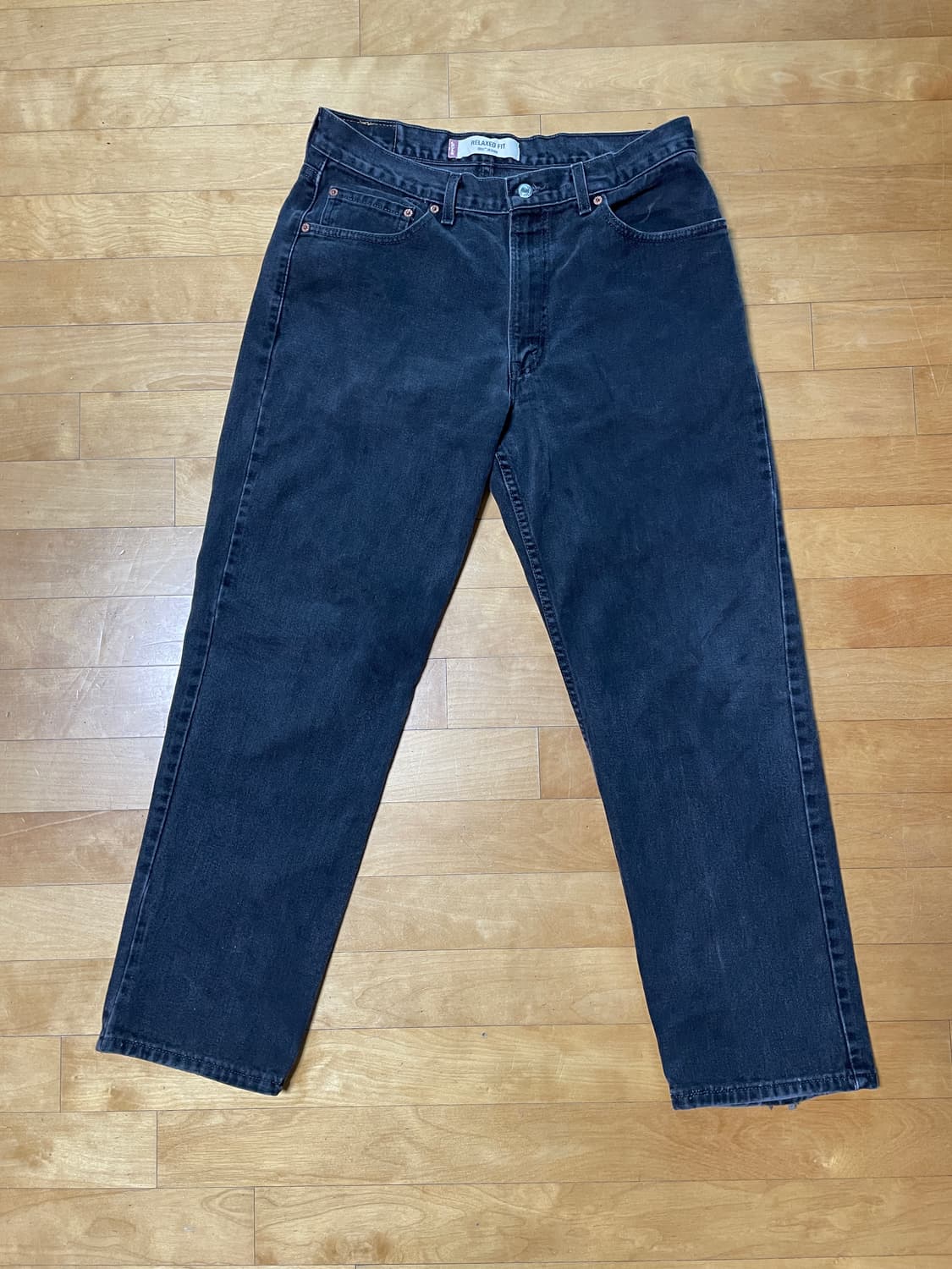 00s 초반 리바이스 550 흑청 made in usa  상품이미지1