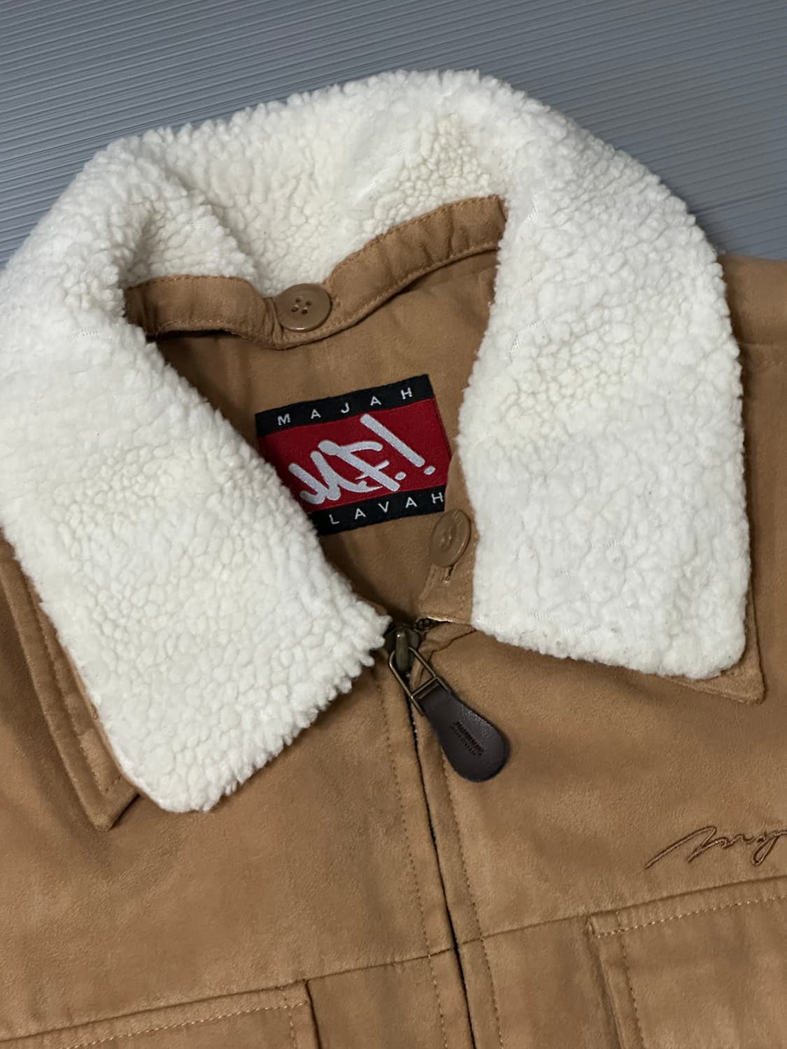 MF 마자플라바 스웨이드 자켓 95  상품이미지4