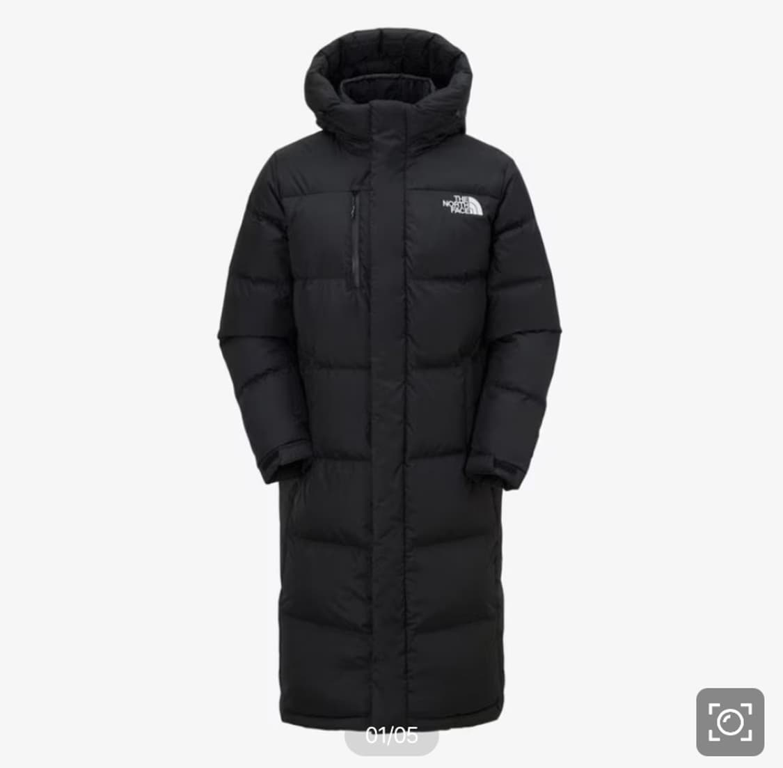 90)노스페이스 구스 롱패딩 상품이미지1