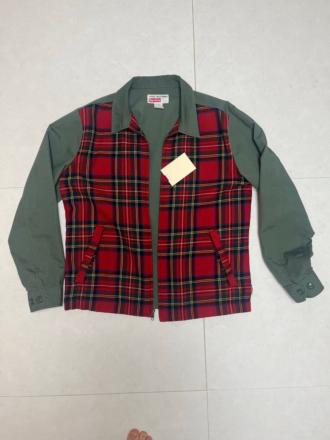 슈프림x꼼데가르송 자켓m  상품이미지1