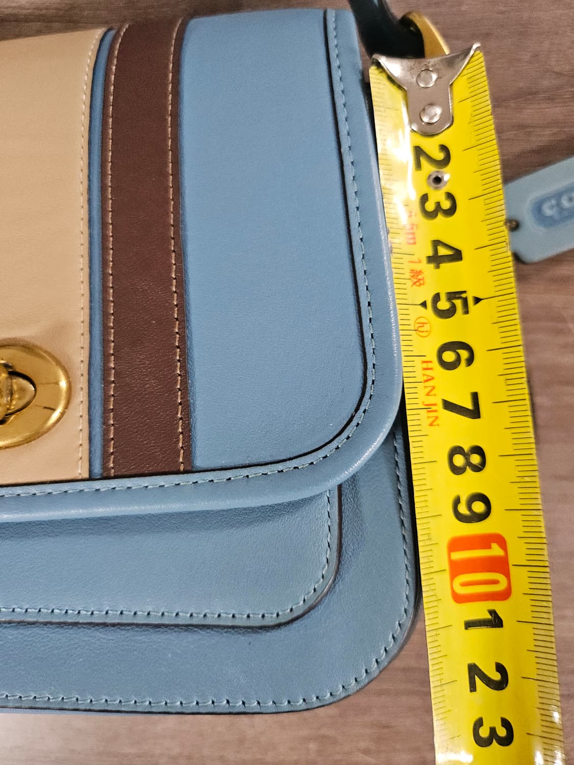 COACH 코치 램블러 크로스바디 16 바시티 스트라이프 크로스바디백 상품이미지9