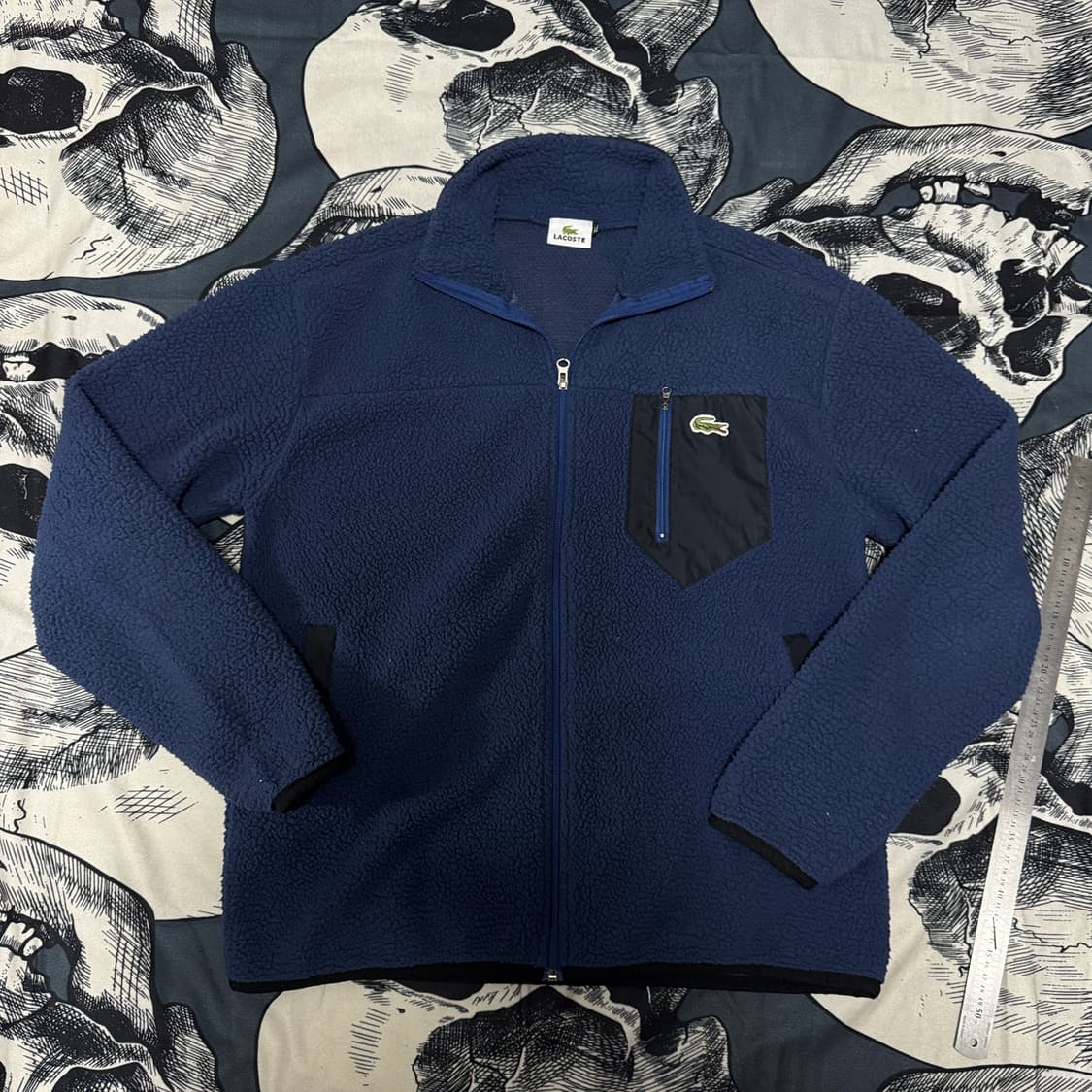 라코스테 후리스 집업 XL사이즈 상품이미지1