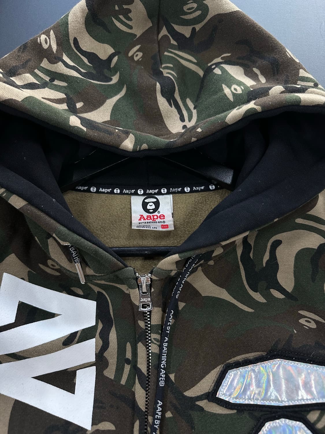 에이프 APUNVS 풀 카모 후드집엄  상품이미지8