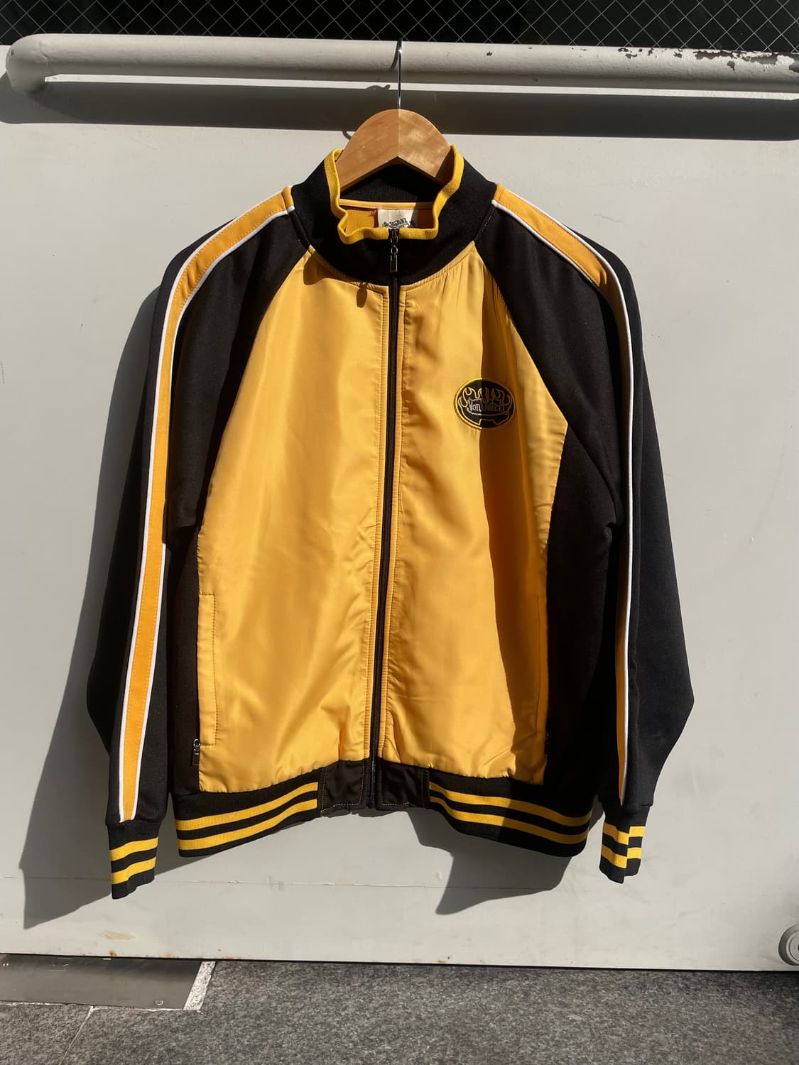 Vintage Von Dutch Flame Logo Track Jacke 상품이미지1