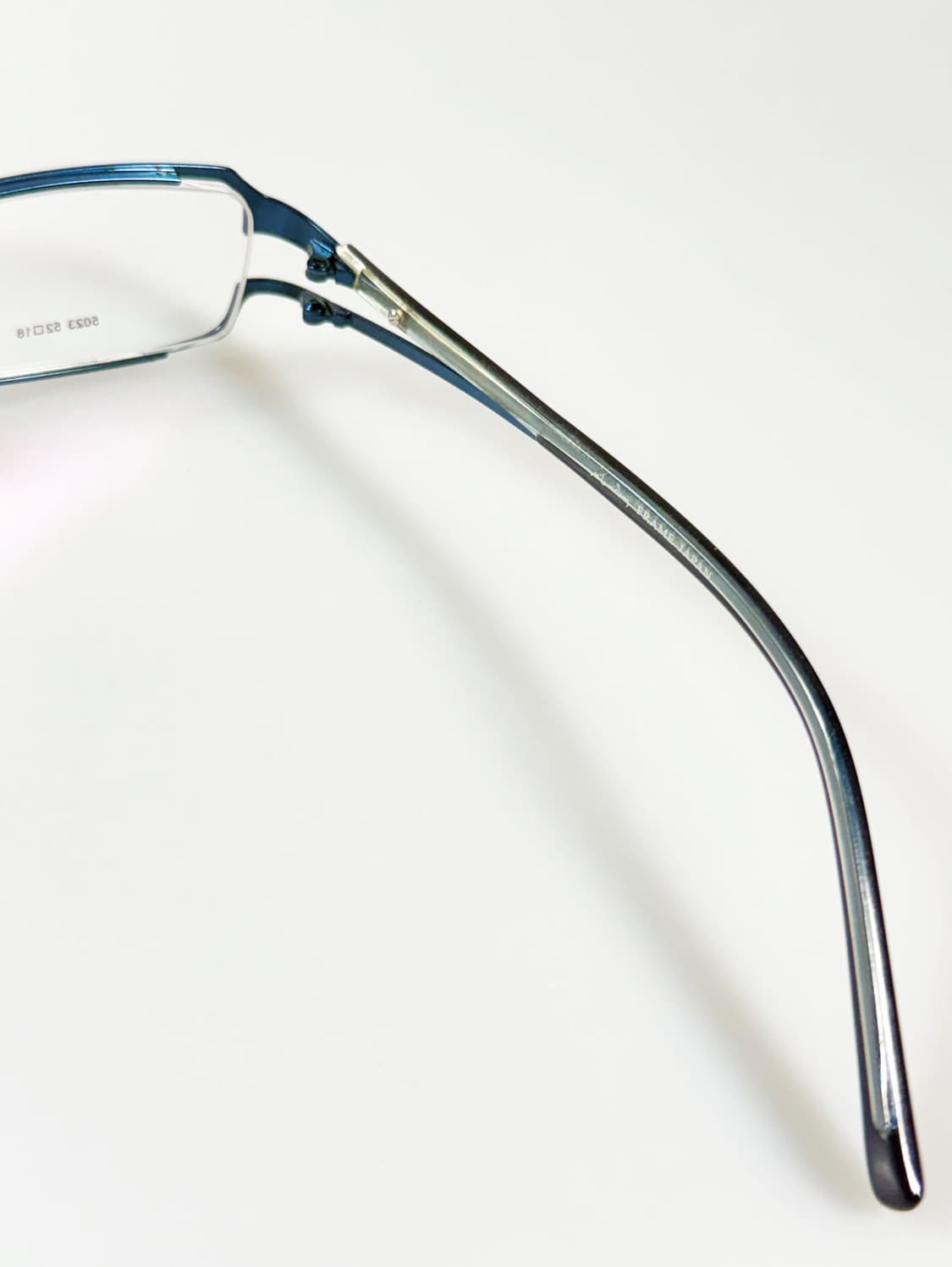 MILANDAY 슬림 스퀘어 메탈 프레임 빈티지 안경 상품이미지6