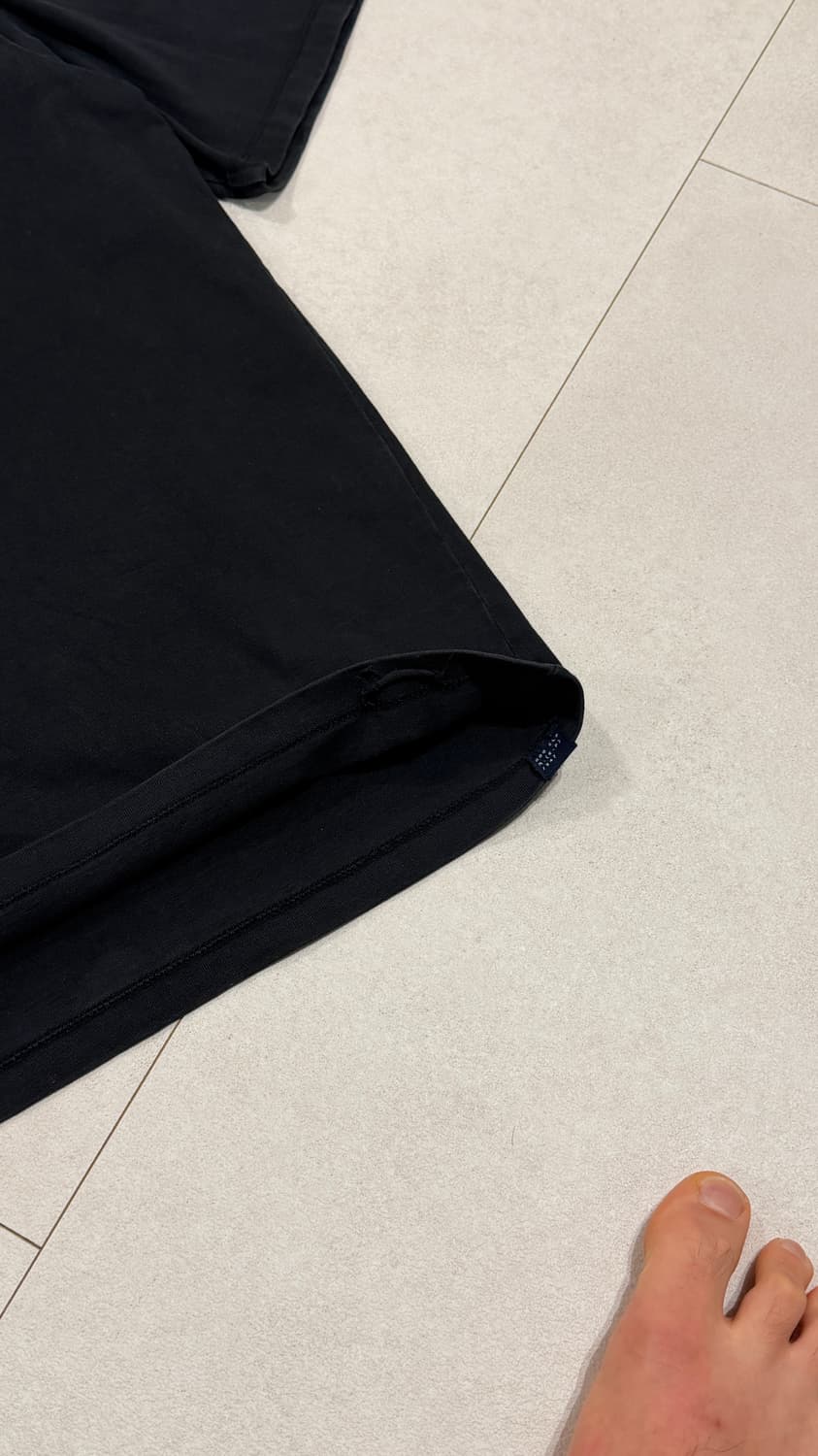 이스트로그 퍼머넌트 반팔티 블랙/차콜 일괄 XL 상품이미지3