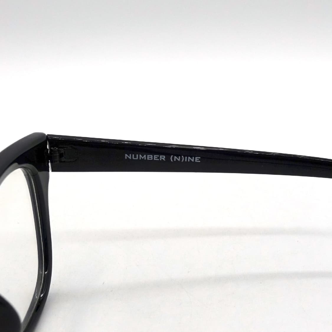 NUMBER(N)INE 넘버나인 블랙 아세테이트 뿔테 안경 상품이미지5