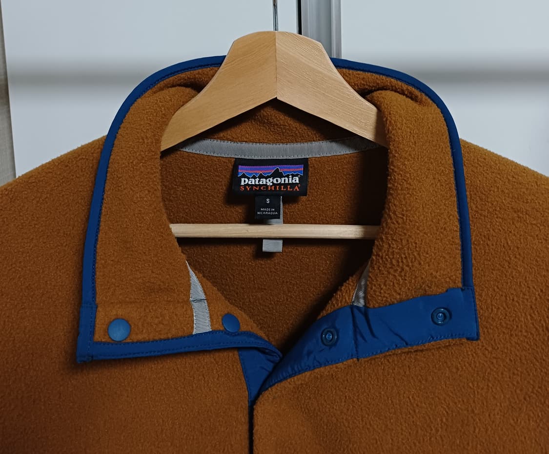 [S] 파타고니아 신칠라 스냅티 네이비 블루 / 베어 브라운 상품이미지3