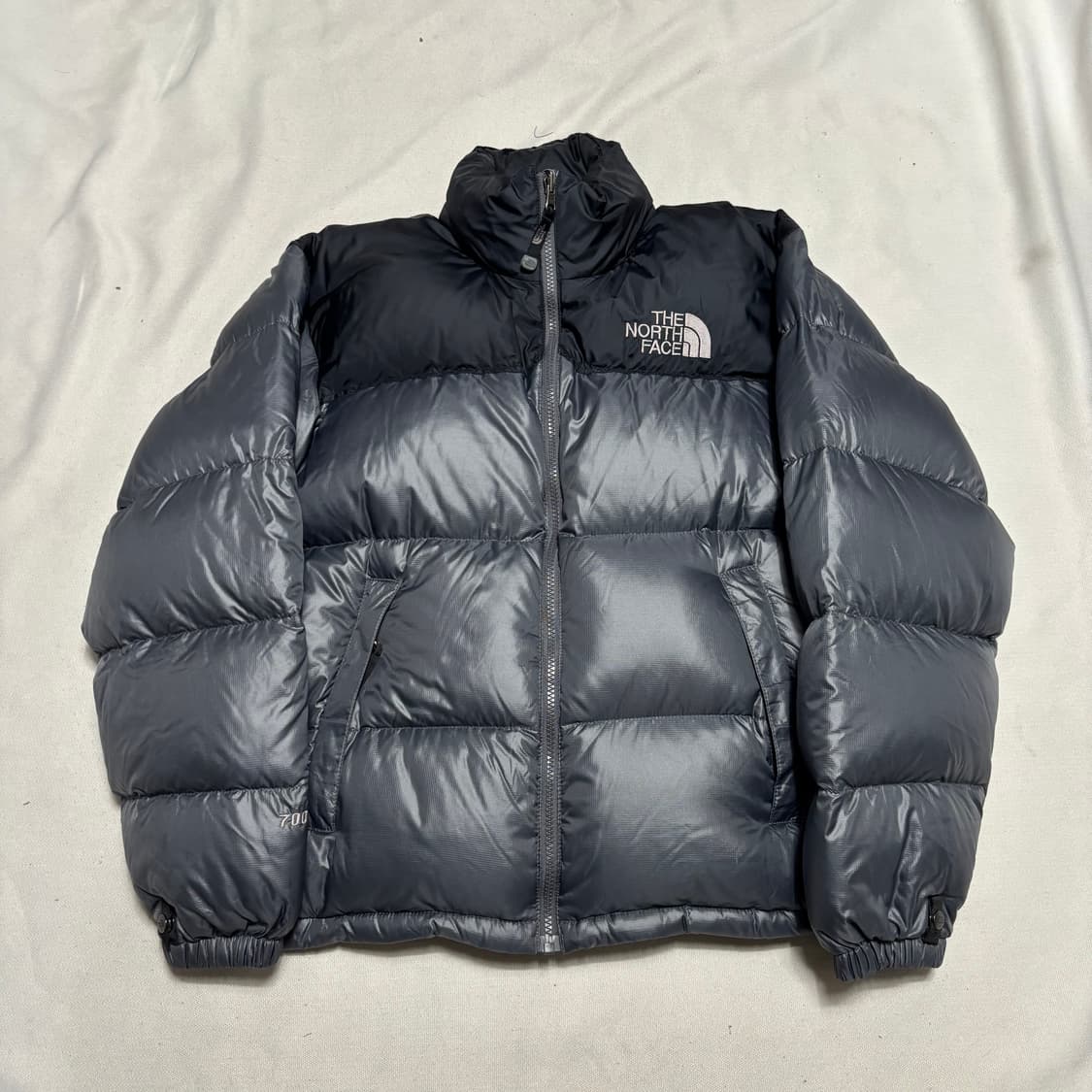 90 노스페이스 700 눕시 챠콜 패딩   상품이미지2