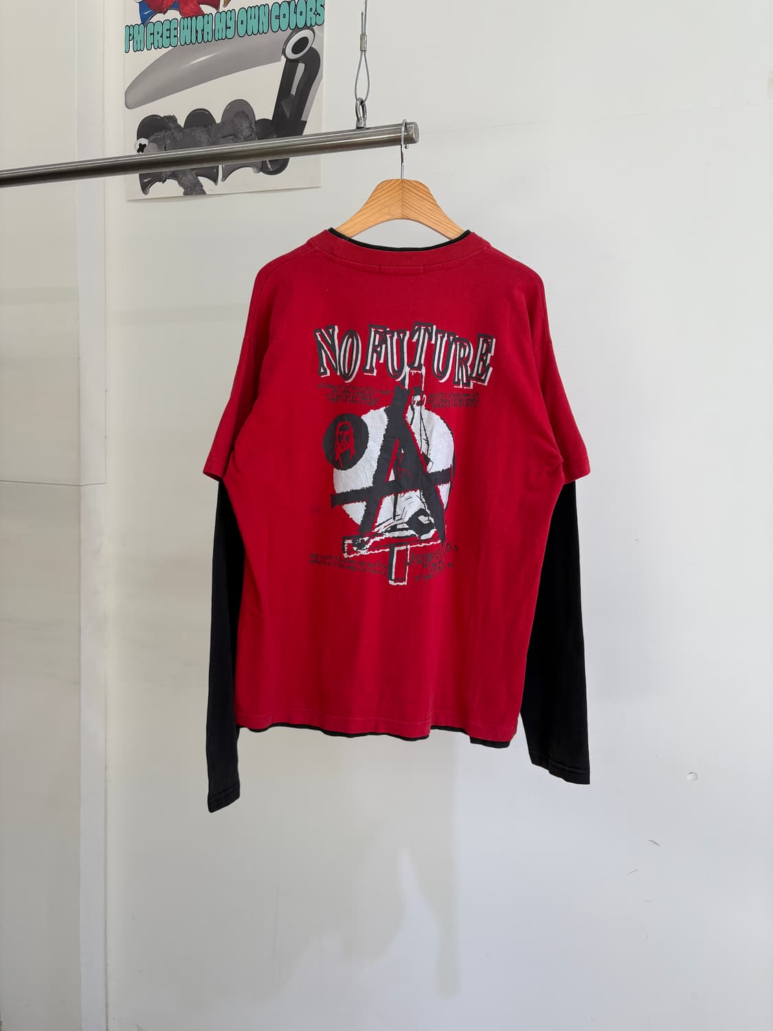 DANGEROUS WARNING 긴팔티셔츠 상품이미지6