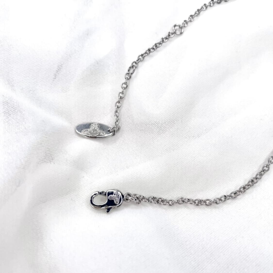 비비안웨스트우드 아카이브 화이트 디아망떼 팬던트 목걸이(새상품) 상품이미지3