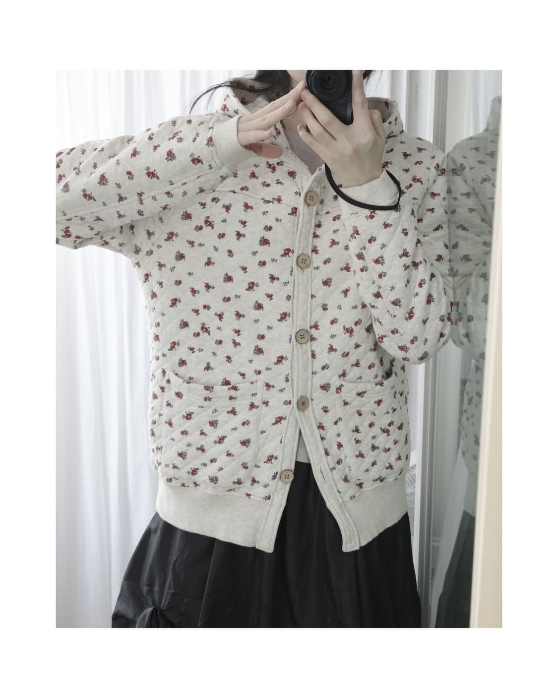 Vintage flower hoodie 상품이미지4