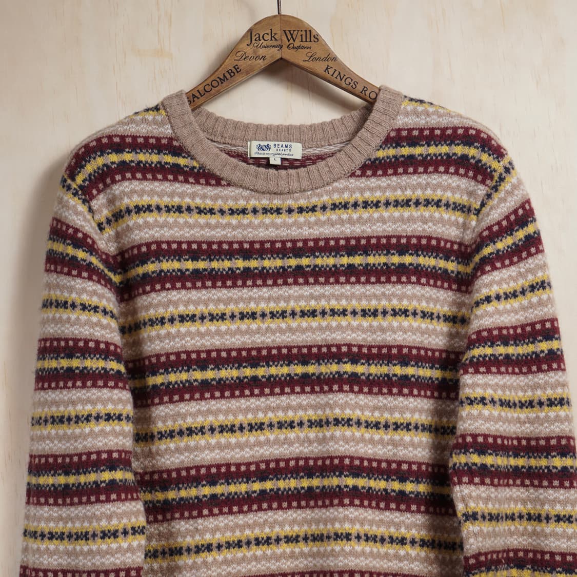 빔즈 스트라이프 니트 상품이미지2