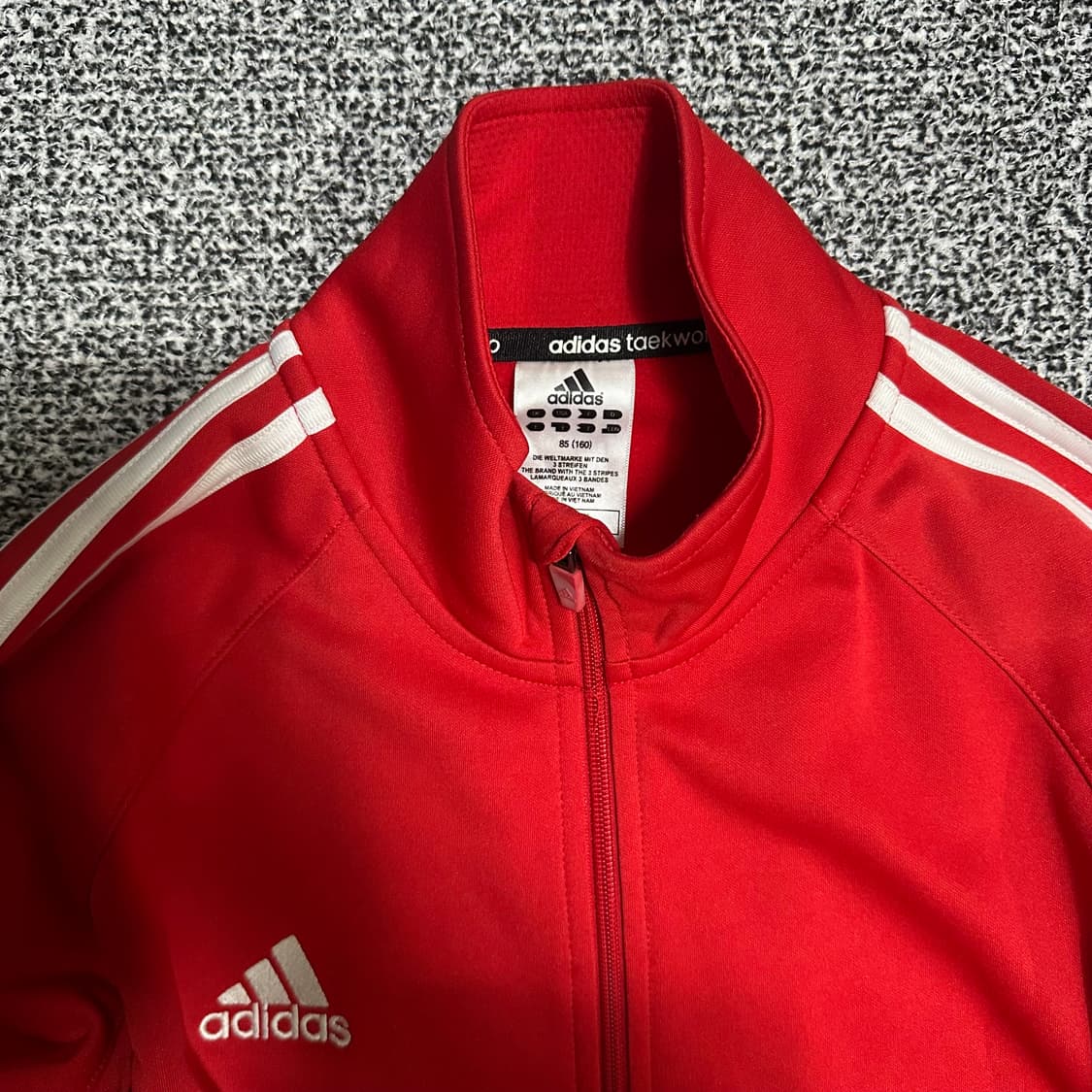 (95추천) 아디다스 삼선 빨간색 트랙탑 져지 상품이미지2