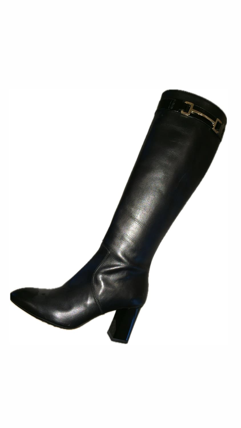 Tod's 스틸레토 롱부츠 블랙 상품이미지1