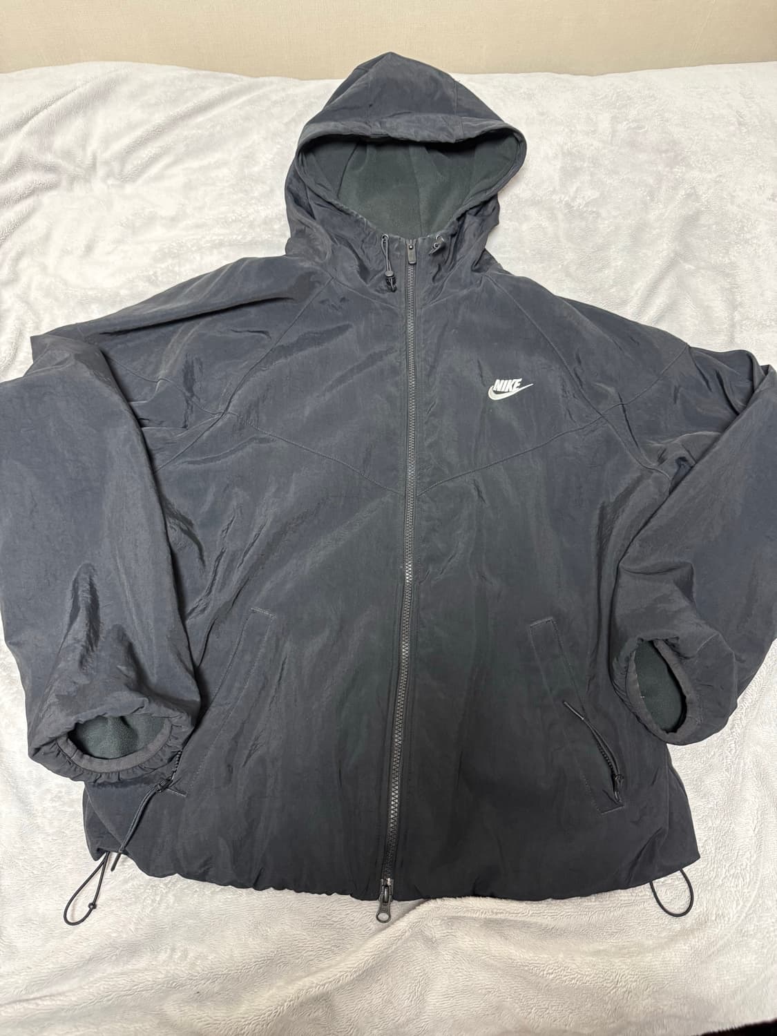 나이키 안감기모 우븐 후드자켓 XL 상품이미지1