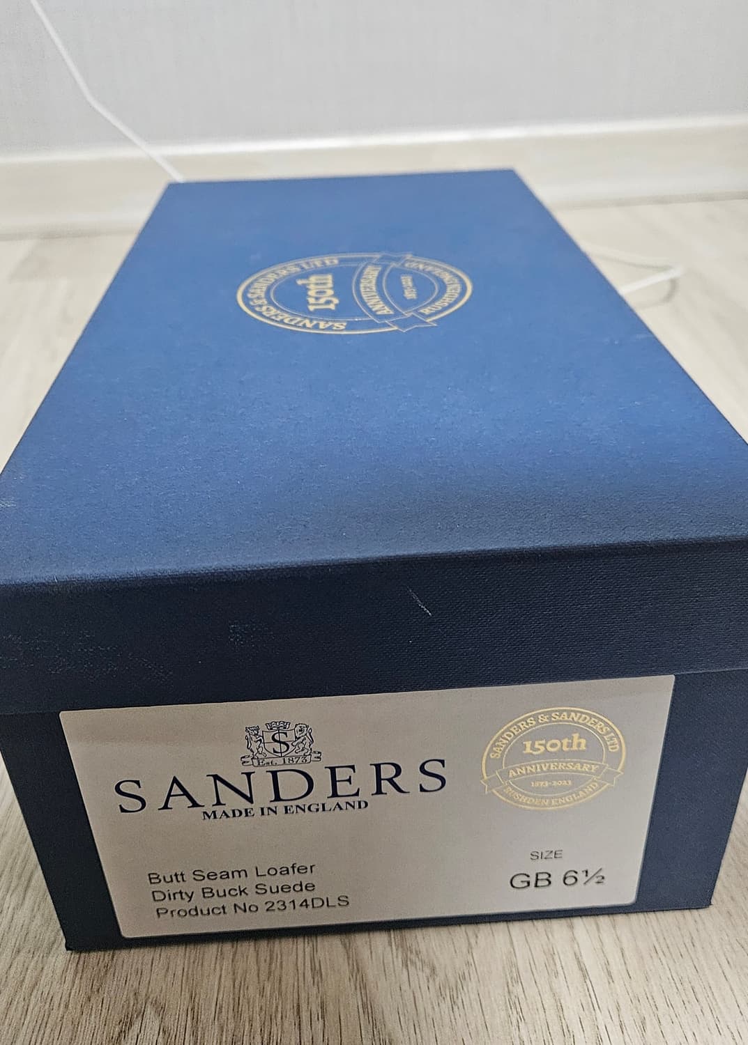 Sanders 샌더스 스웨이드 페니로퍼 더티벅 6.5 상품이미지7