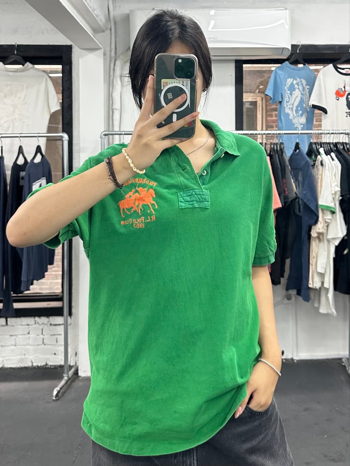 폴로 랄프로렌 멀티포니 카라 티셔츠 상품이미지3
