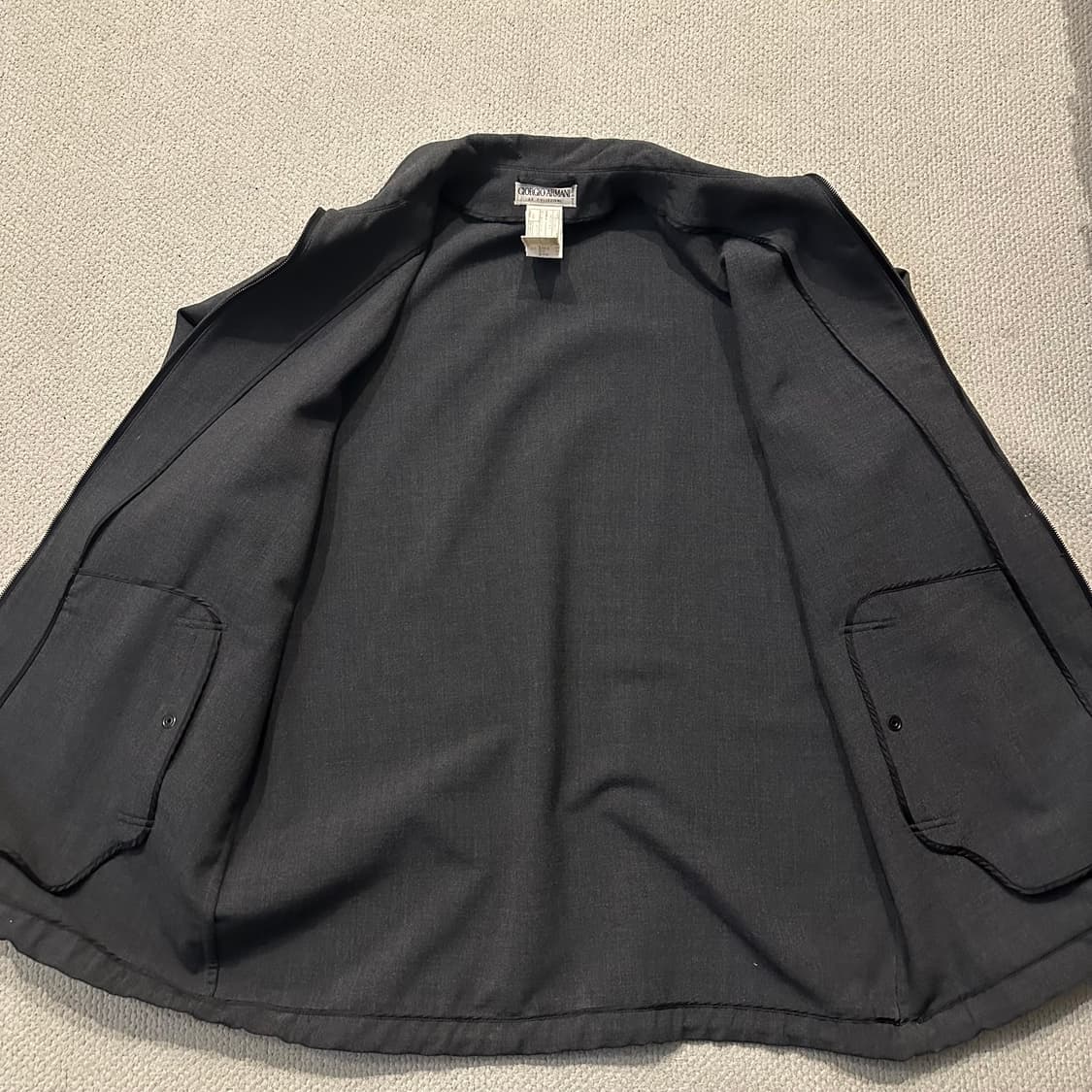 90s 조르지오 아르마니 Giorgio Armani 집업 자켓 상품이미지8