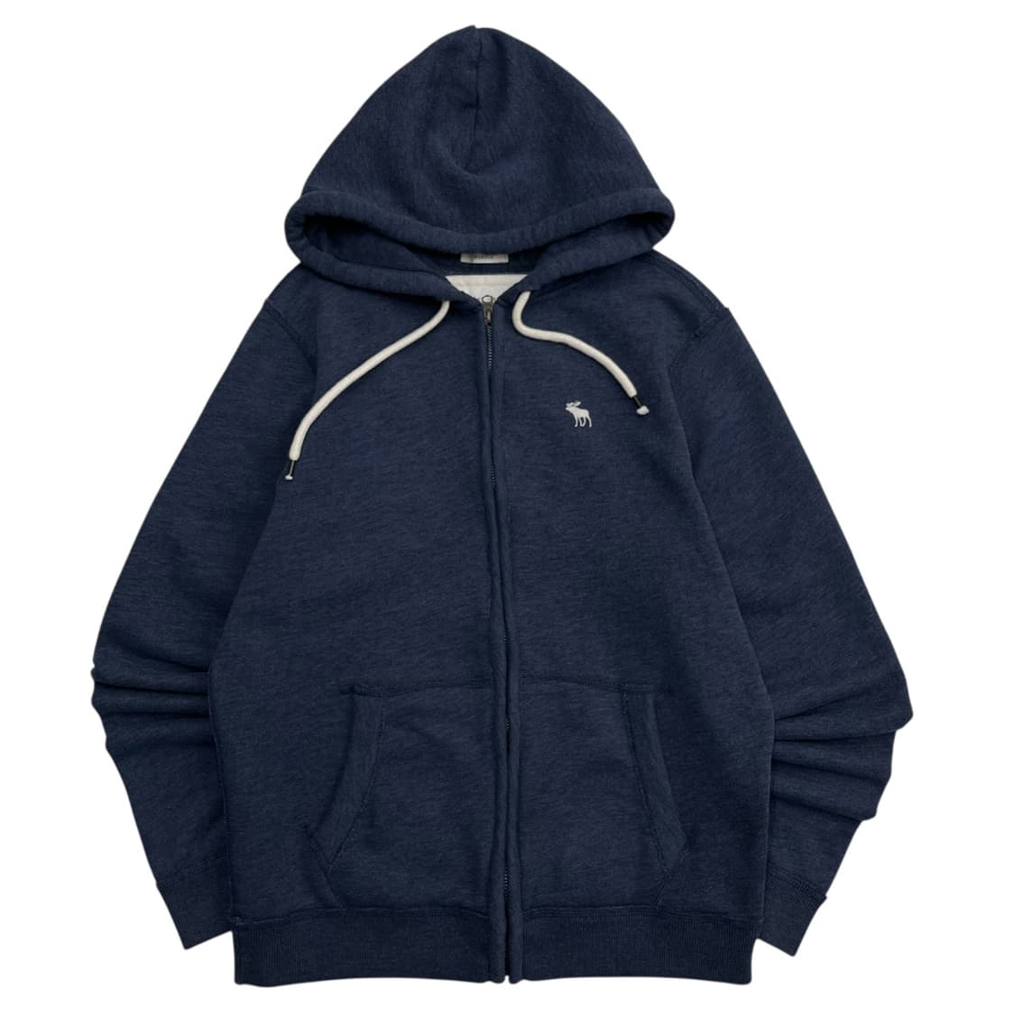 아베크롬비 미니 순록로고 딥블루 후드집업 L 상품이미지3