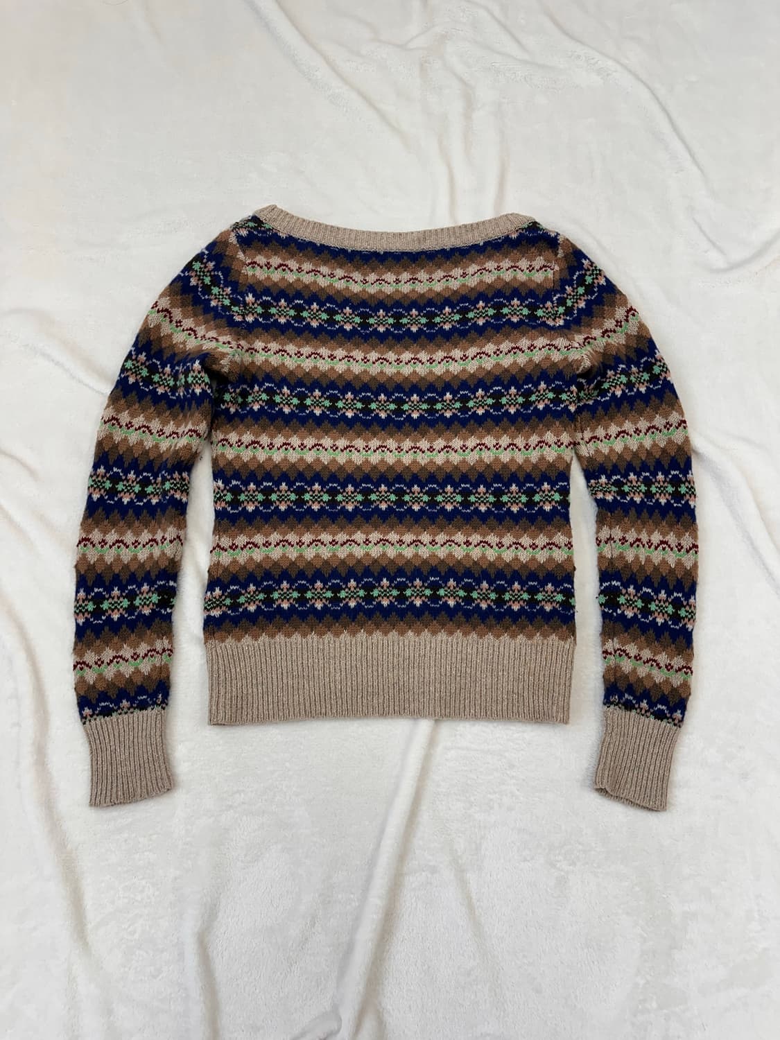 (M)폴로랄프로렌 실크캐시미어 페어아일 니트 상품이미지4