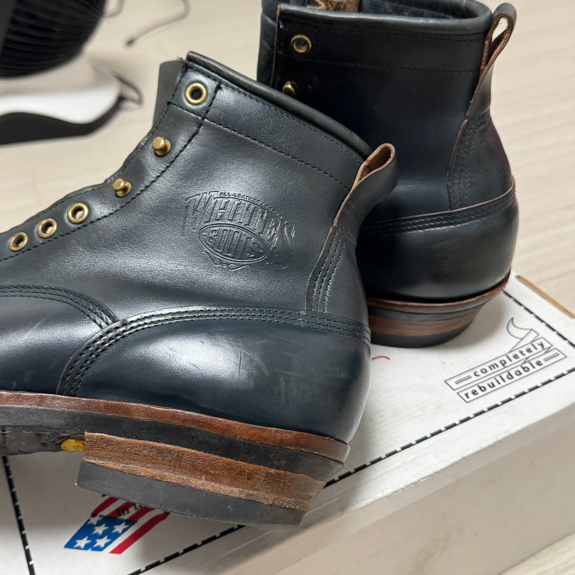 화이츠부츠 스모크점퍼 네이비 크롬악셀 8.5E 상품이미지7