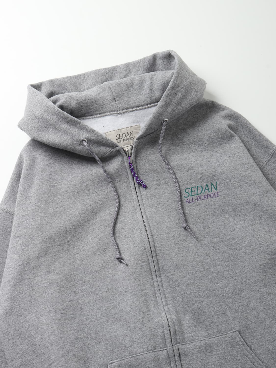 SEDAN ALL-PURPOSE OG Logo Zip Hoodie 상품이미지5