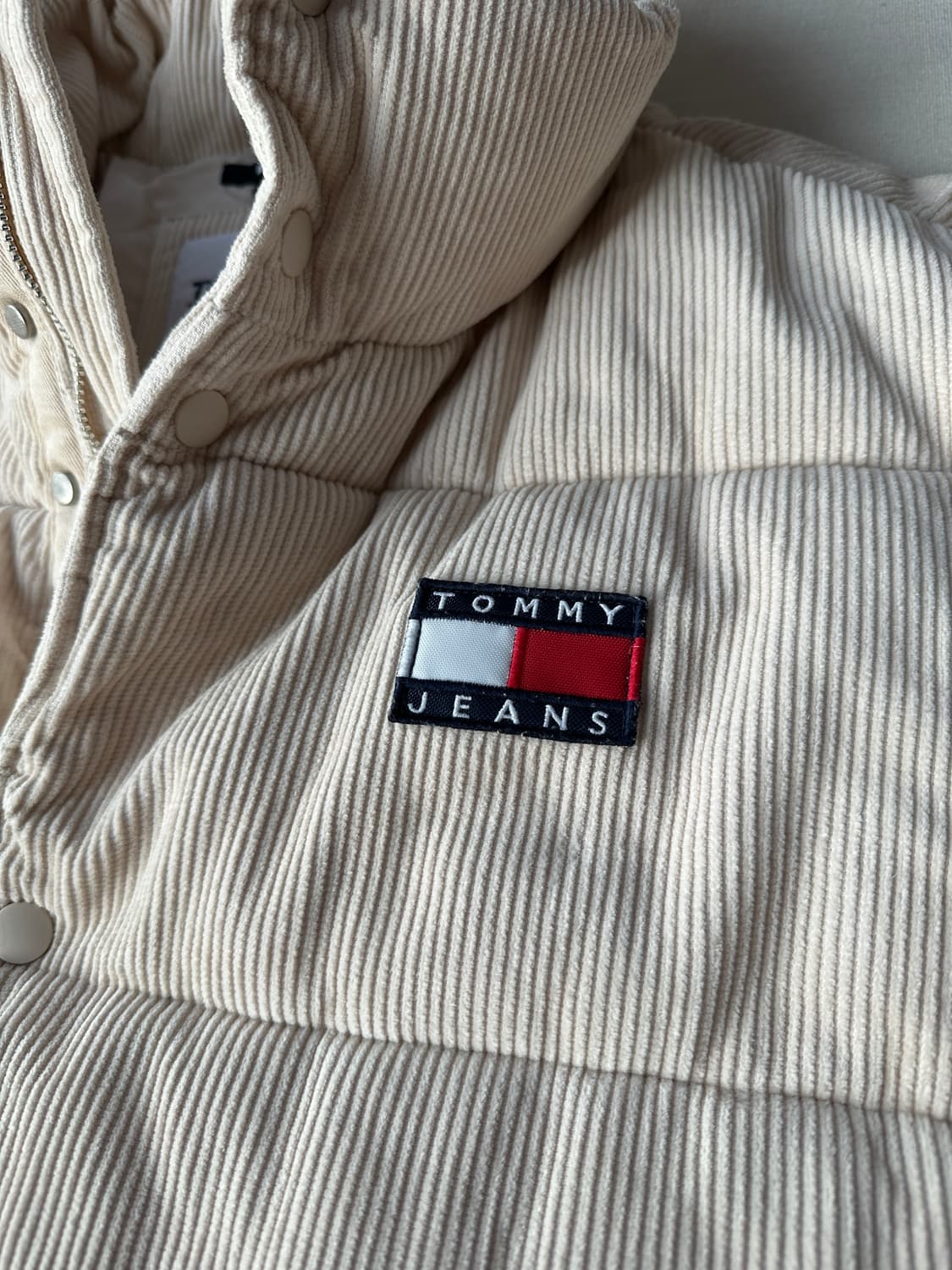 타미진스 코듀로이 패딩 아이보리 M  상품이미지3