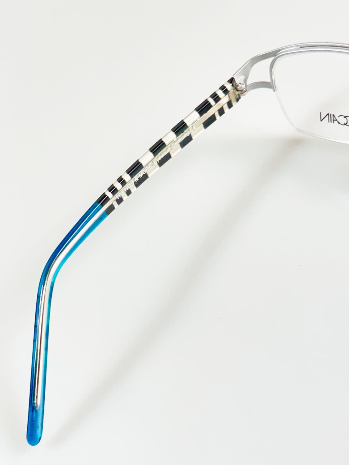 독일제 MARC CAIN 반무테 스퀘어 빈티지 안경 상품이미지8