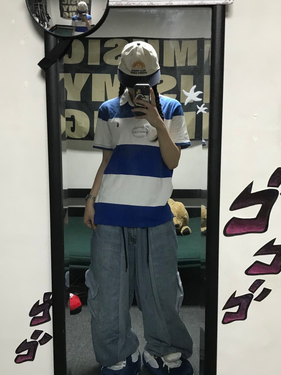 폴로 스트라이프 반팔 카라티 상품이미지3