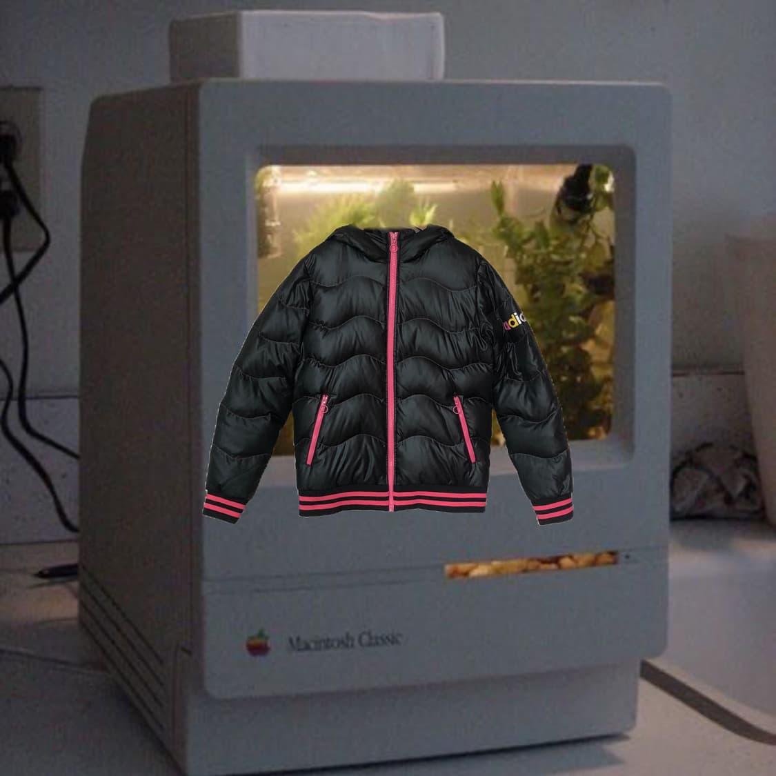 Vintage 💿 Adidas black pink h 상품이미지1