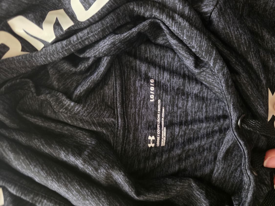 언더아머 프린팅 후드티 운동복 상품이미지3