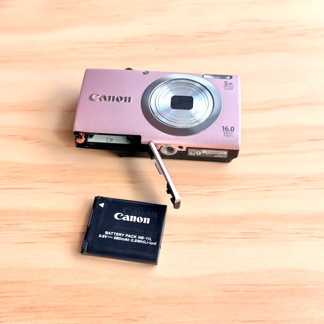 파우더 핑크 🎀풀박스 캐논 PowerShot A2400 IS  상품이미지6