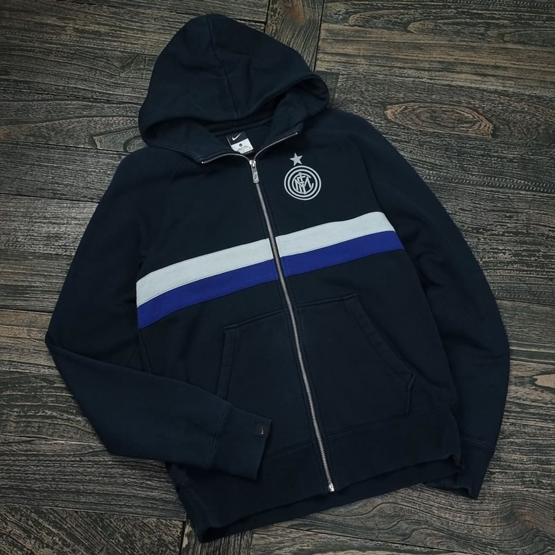 [나이키] FC 인터밀란 후드 집업 네이비 M17366 상품이미지1