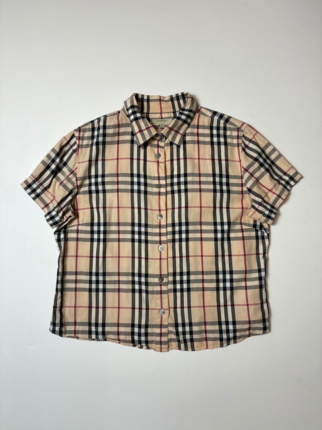 버버리 00's 노바 체크 코튼 패턴 셔츠 PN9114 상품이미지1