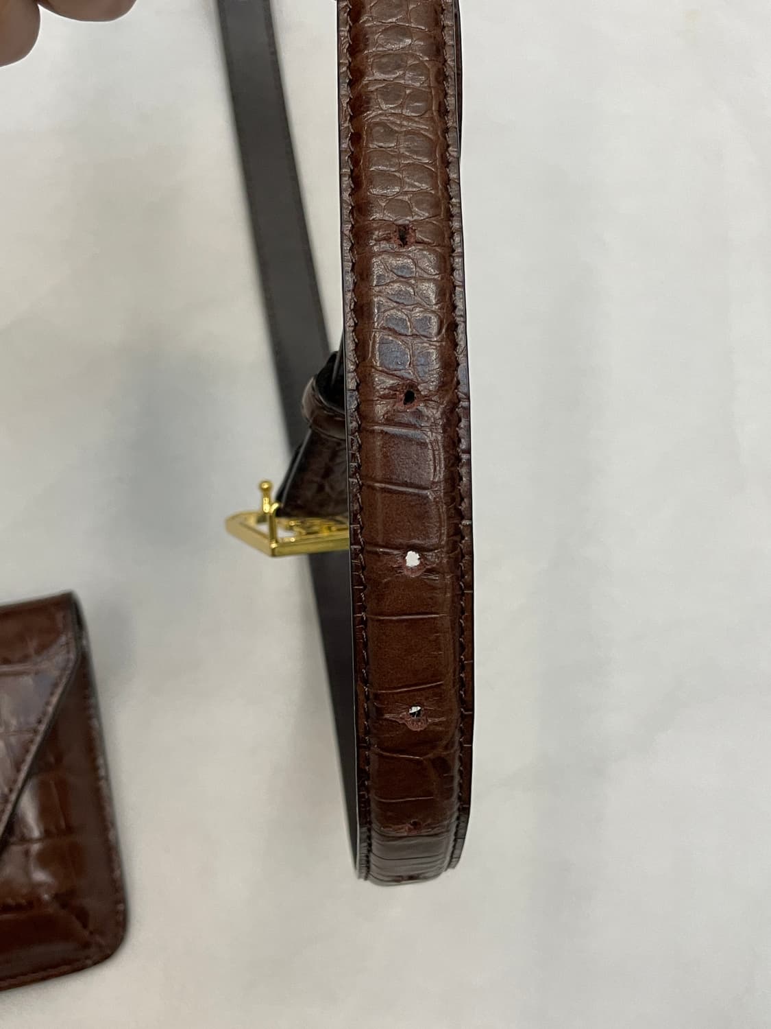 렉토 벨트백 브라운 상품이미지8